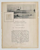 Kitty Hawk fabric sample, prin