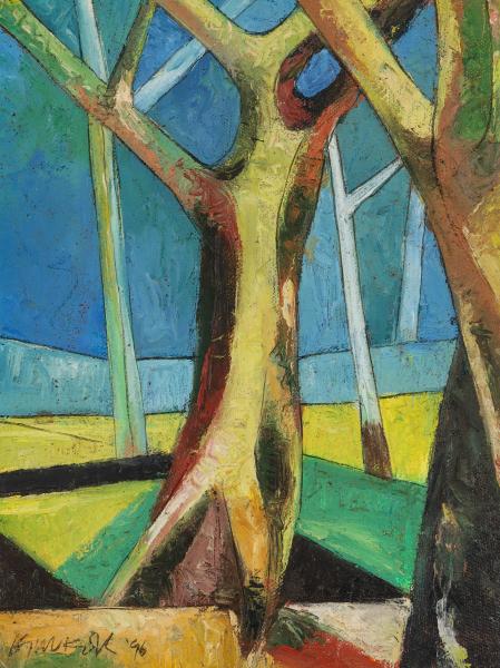 KIUKOK ANG (1931-2005) ABSTRACTED