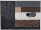 KIYOSHI SAITO, FRAMED PRINT, R