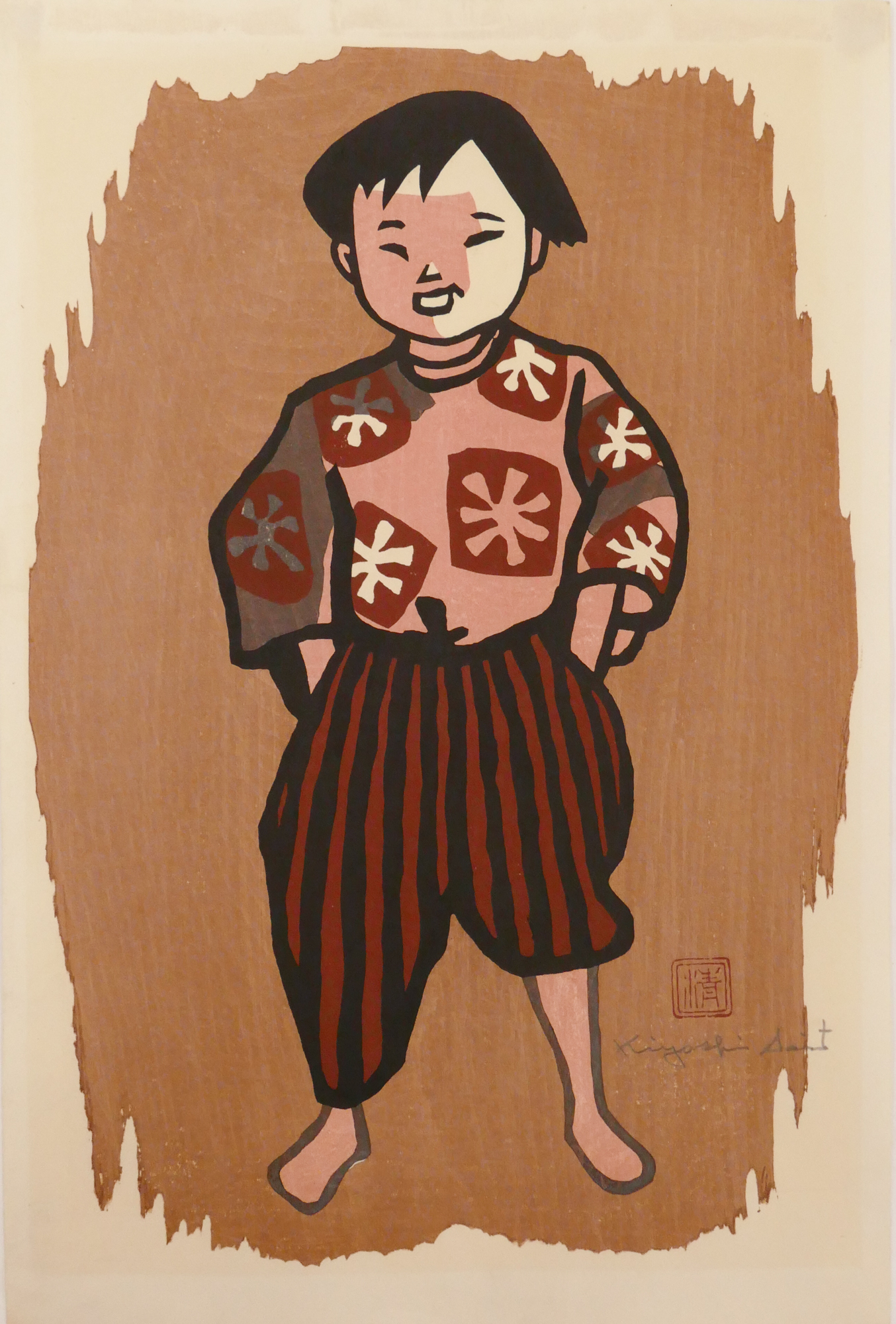 Kiyoshi Saito Japanese Boy