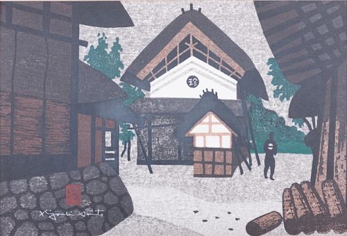 KIYOSHI SAITO JAPANESE WOODBLOCK
