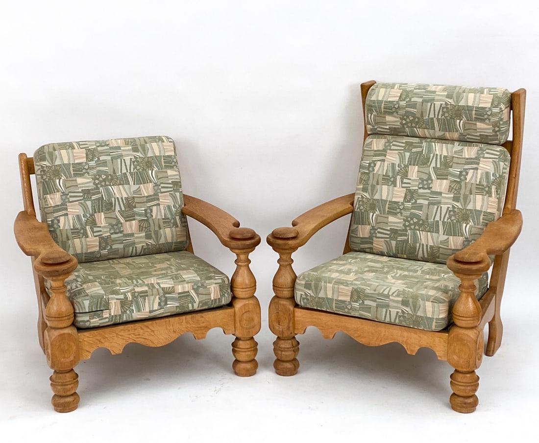 KJAERNULF STYLE DANISH OAK LOUNGE