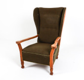 KJAERNULF STYLE OAK WINGBACK L