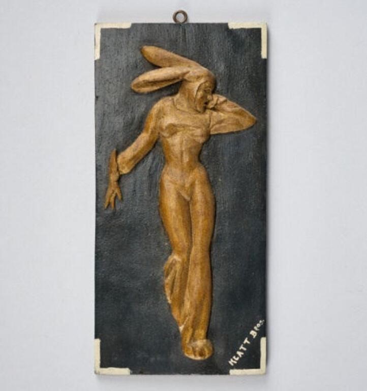 KLATT "PIN-UP" GIRLA relief