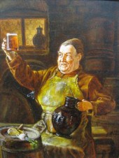 Klaus Strubel Oil ''Brewmaster