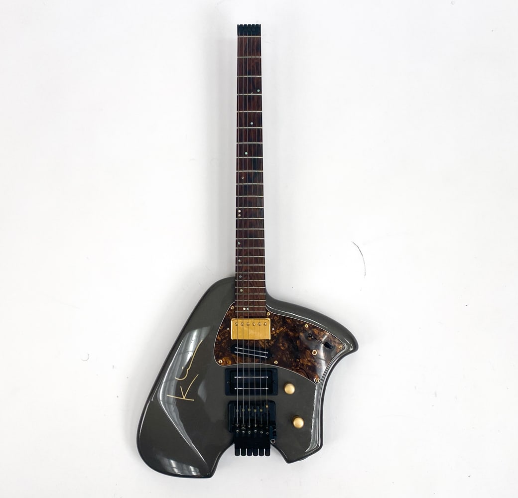 KLEIN HEADLESS ELECTRIC GUITAR GRAY