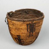 KLICKITAT, BASKET, CA. 1870Kli