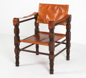 KLINT STYLE OAK & LEATHER SAFA