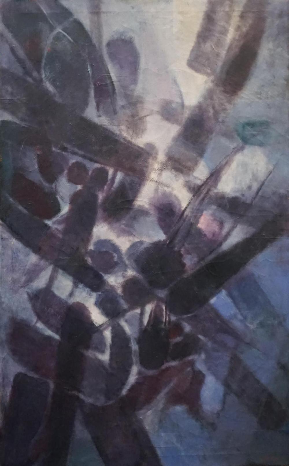 KLIRAC(?), UNTITLED ABSTRACT, OIL