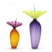 KLISZEWSKI GLASS (CA), TWO TAL