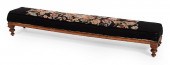 KNEELING BENCH WITH NEEDLEPOIN