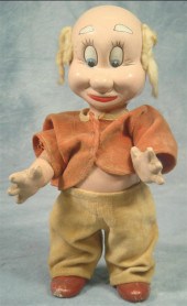 Knickerbocker Seven Dwarfs Dol