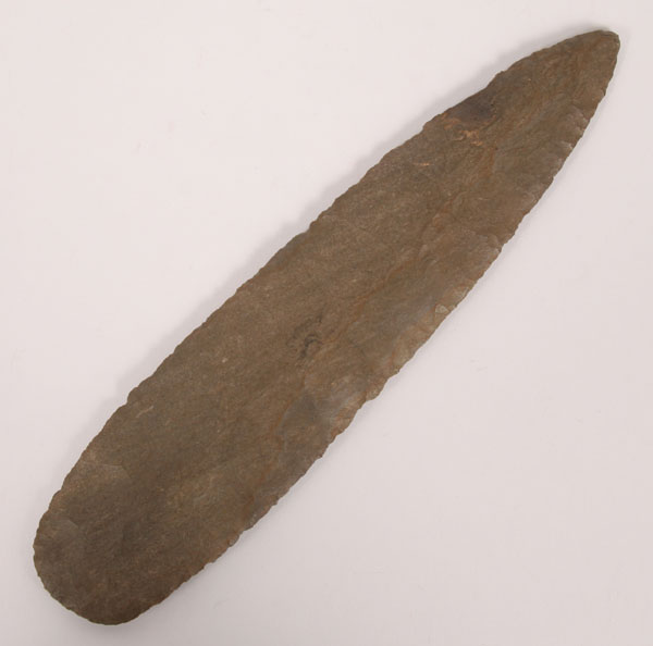 Knife. 8".  Slight thumbnail size