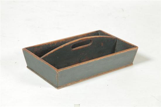 KNIFE BOX.  American  mid 19th