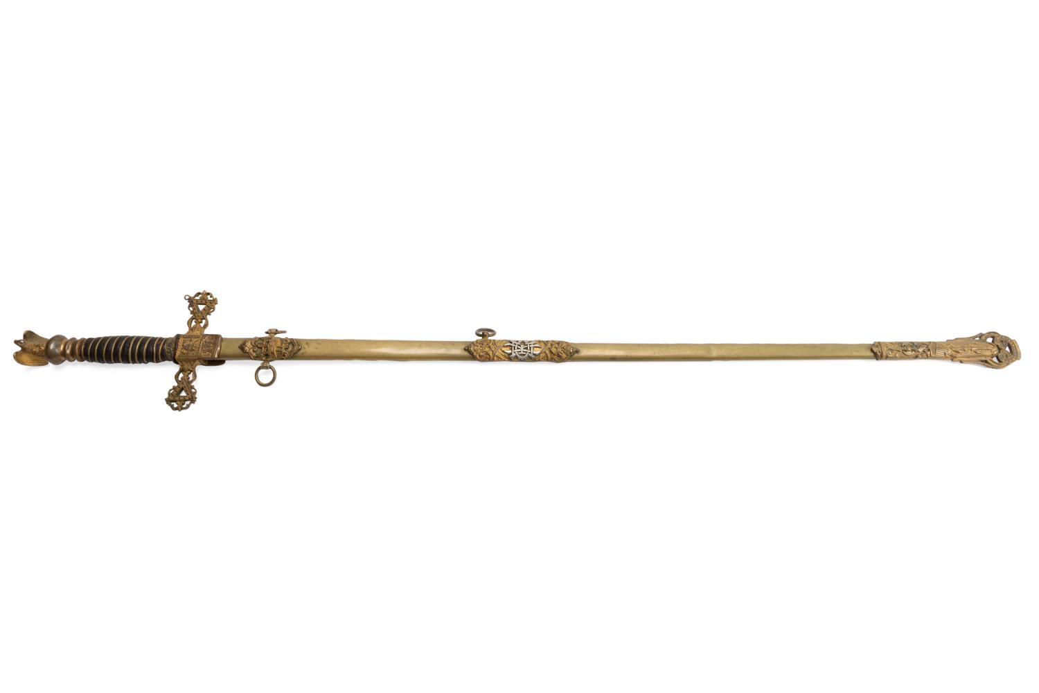 KNIGHTS OF THE GOLDEN EAGLE SWORD &