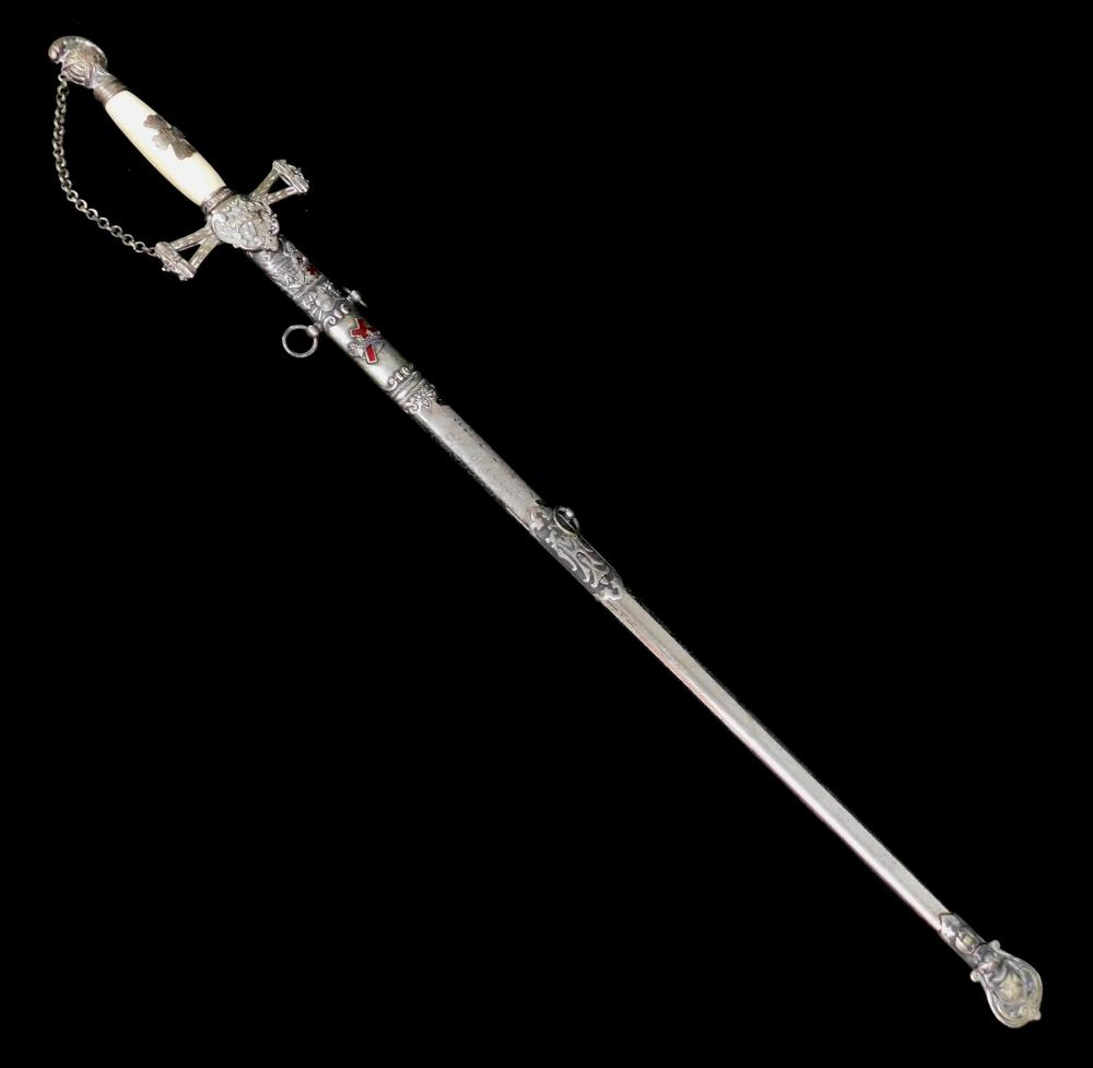 KNIGHTS TEMPLAR MASONIC SWORD