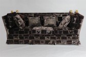 KNOLE STYLE CUT VELVET SOFA WI