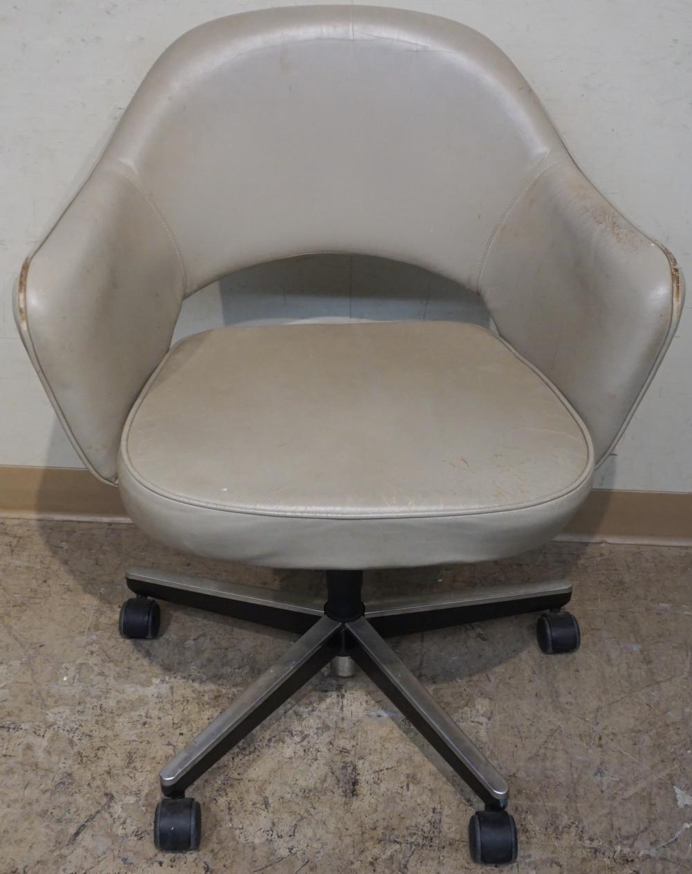 KNOLL MID-CENTURY MODERN LEATHER