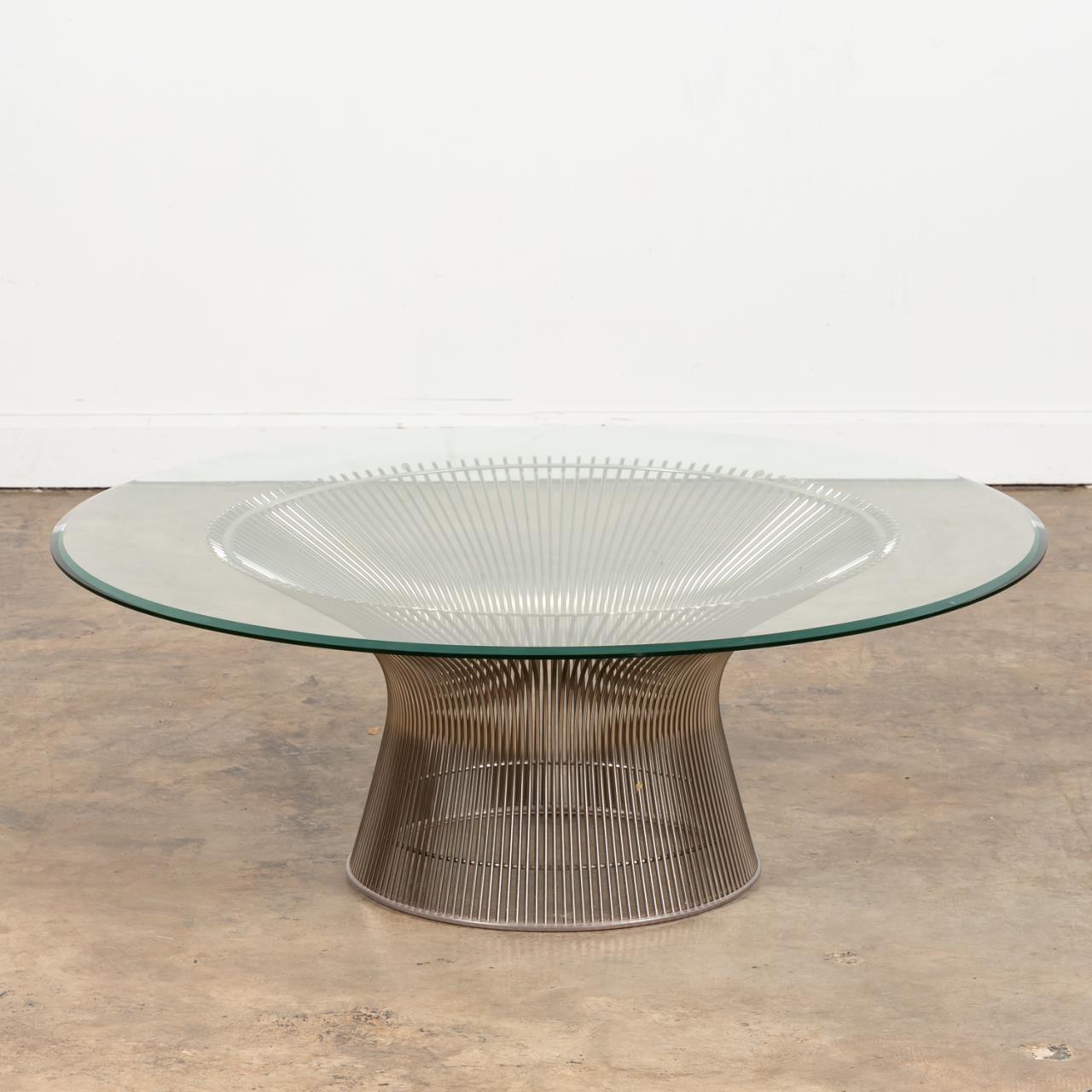 KNOLL PLATNER WIRE COFFEE TABLE