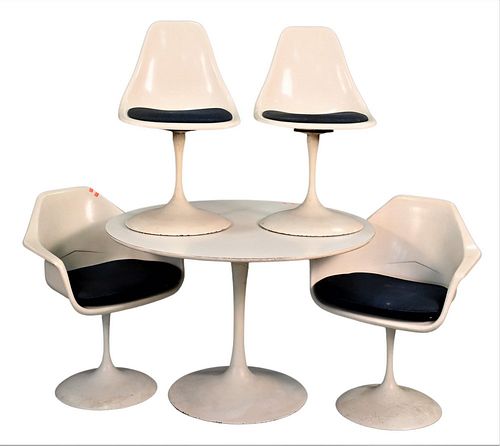 KNOLL STYLE SAARINEN DINING SET, TO