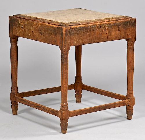 KNOX CO. TN BISCUIT TABLE, YELLOW