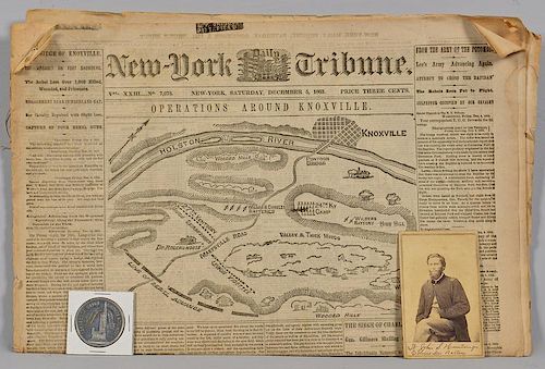 KNOXVILLE CDV OF UNION OFFICER,