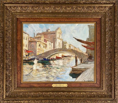 KNUT NORMAN, IMPRESSIONIST VENETIAN