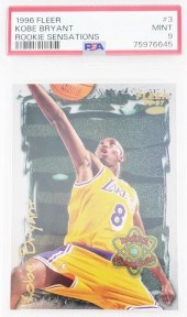 KOBE BRYANT FLEER ROOKIE SENSA