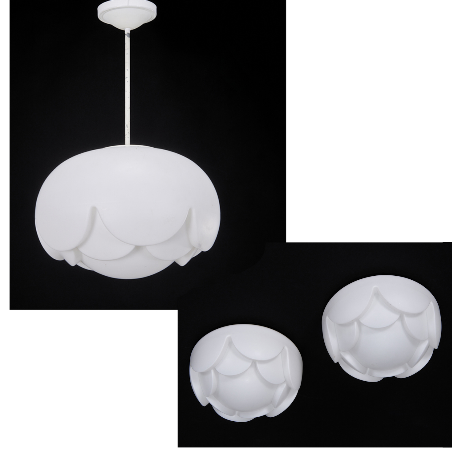 KOCH & LOWY, WATER LILY PENDANT &
