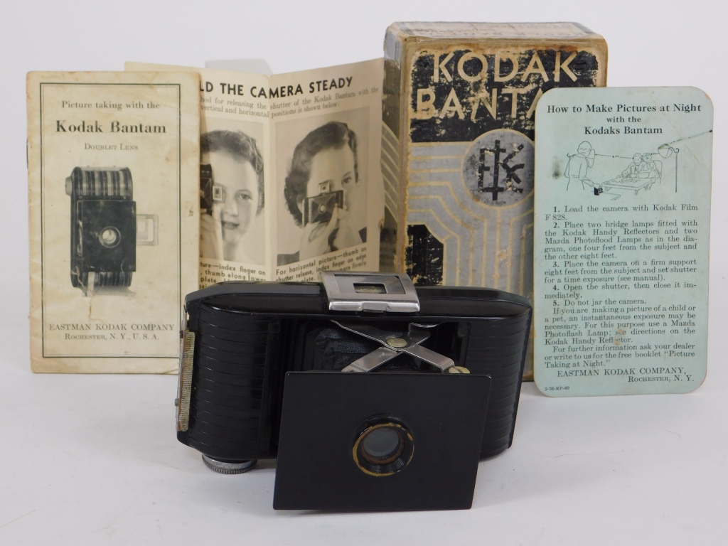 KODAK BANTAM F/12.5 IN ORIGINAL BOX
