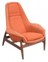 KOFOD LARSEN LOUNGE CHAIR, HEI