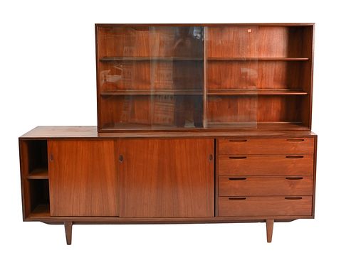 KOFOD LARSEN TEAK CREDENZA WITH