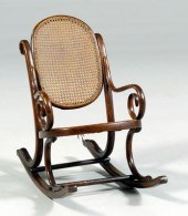 Kohn child's bentwood rocker,