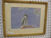 Koichiro Kondo Watercolor Owl