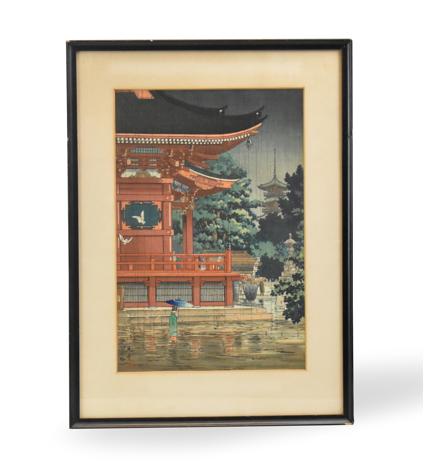 KOITSU TSUCHIYA WOOD BLOCK PRINT OF