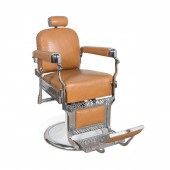 KOKEN VINTAGE BARBER'S CHAIR W