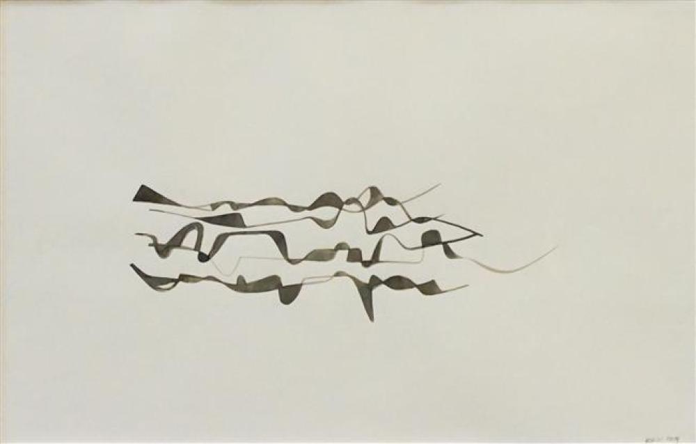 KOLIN LONG, 20TH CENTURY, ABSTRACT,
