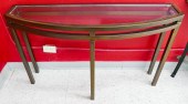 Kolkka Glass Top Steel Hall Ta