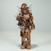 KONGO PEOPLES, LARGE FETISH "N