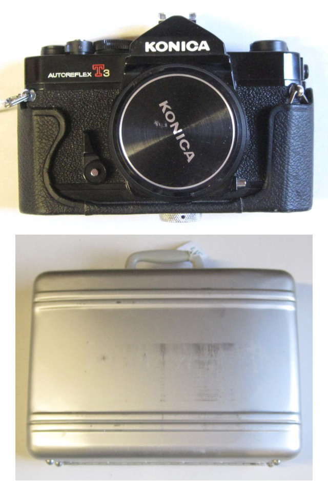 KONICA AUTOREFLEX T3 CAMERA AND