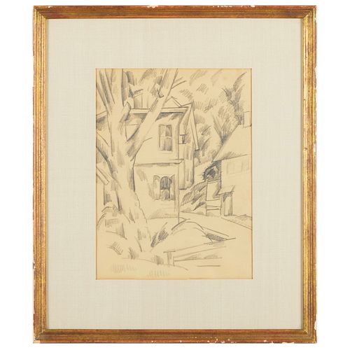 KONRAD CRAMER (1888-1963): UNTITLED