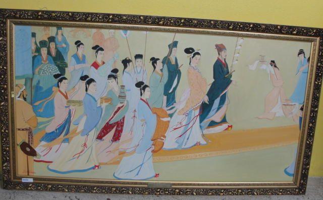 KOO BON. Oil on Canvas. Wang Chao