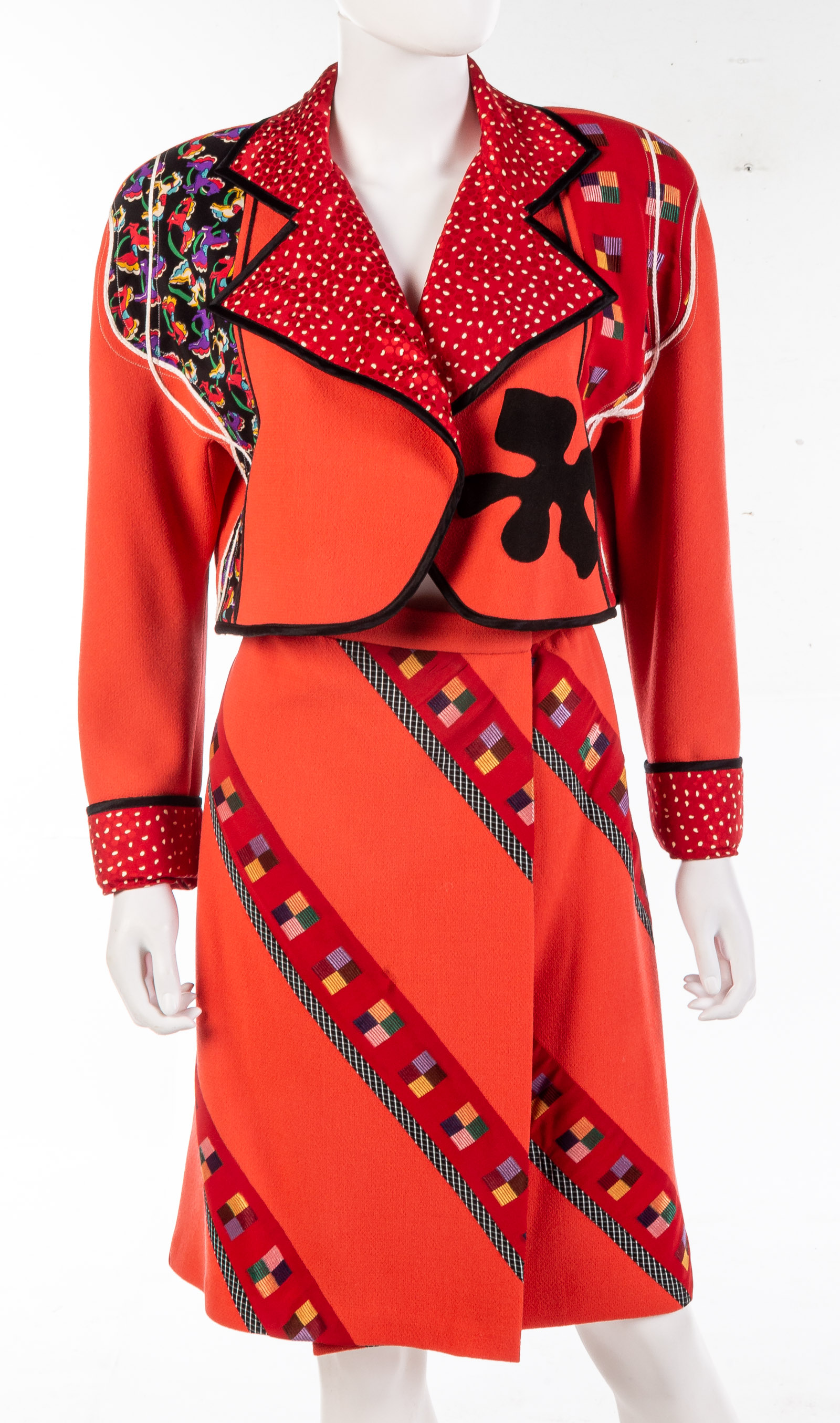 KOOS COUTURE 1990S TWO PIECE SUIT