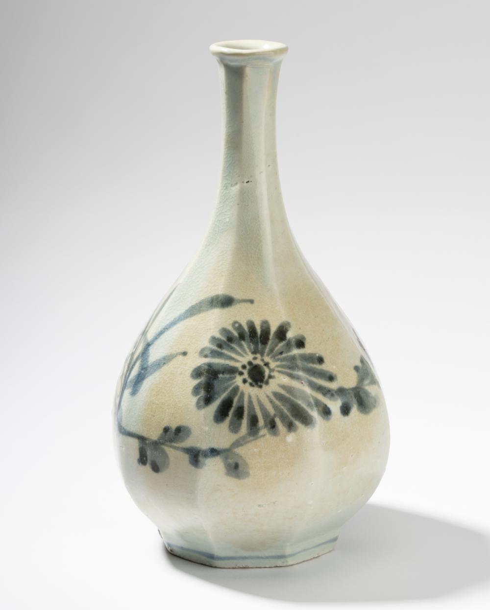 KOREAN BLUE AND WHITE CERAMIC