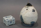 KOREAN BLUE AND WHITE CERAMIC