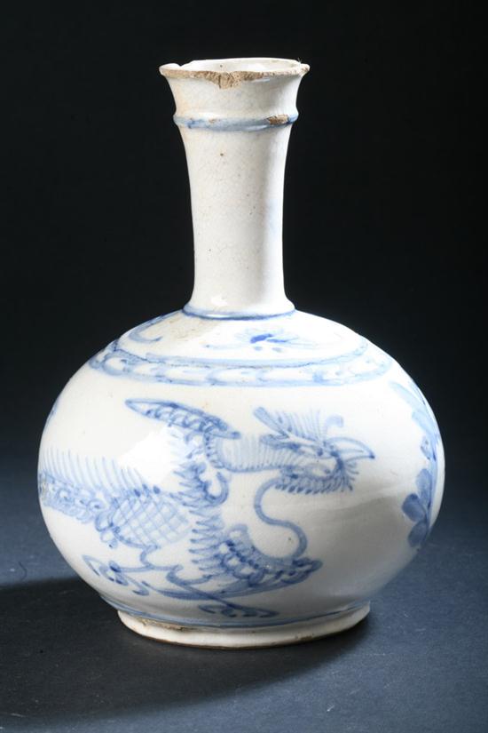 KOREAN BLUE AND WHITE PORCELAIN