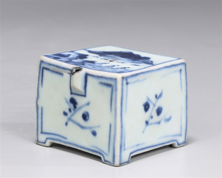 Korean blue and white porcelain