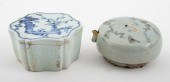 KOREAN BLUE AND WHITE PORCELAI