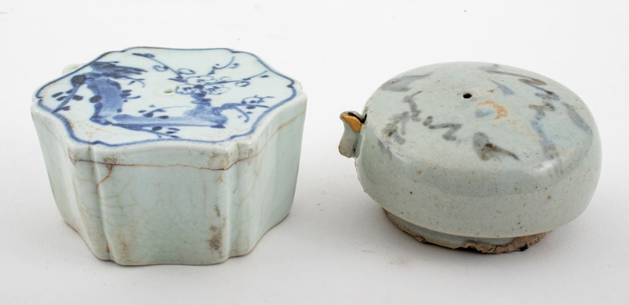 KOREAN BLUE AND WHITE PORCELAIN
