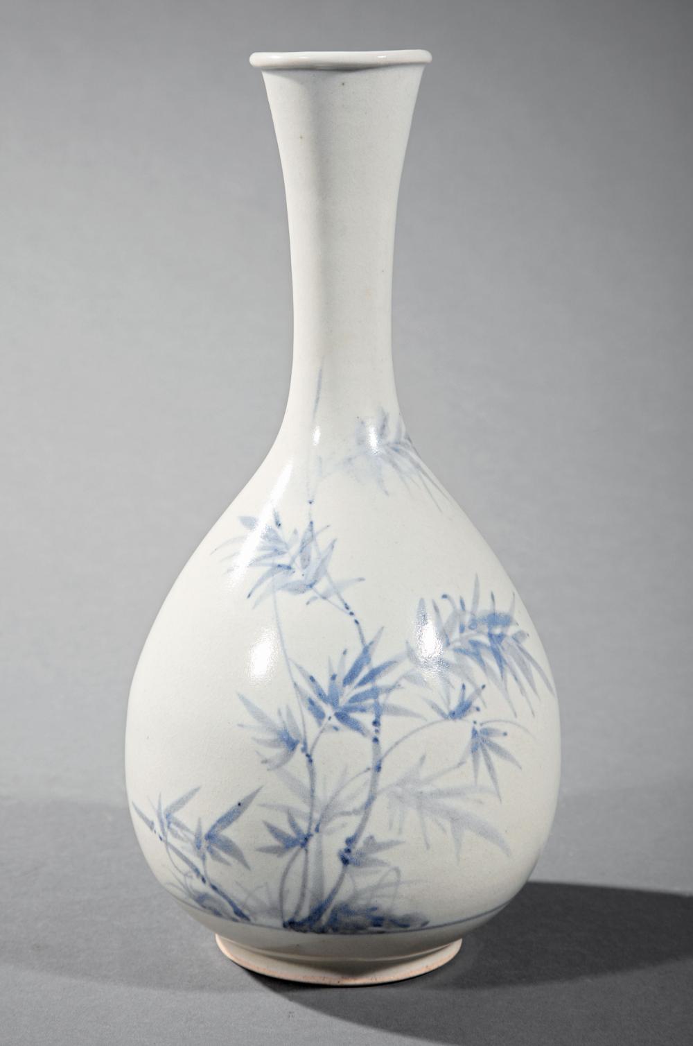 KOREAN BLUE AND WHITE PORCELAIN